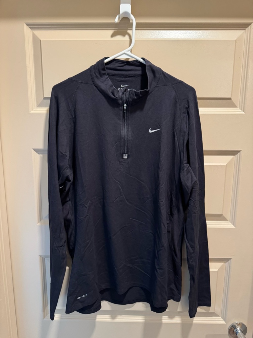 Nike Black Half-Zip Performance Top